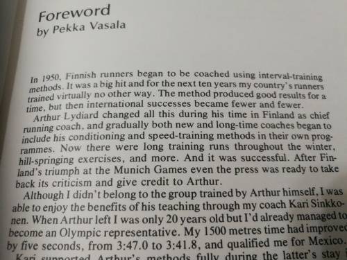 RUN THE LYDIARD WAY ARTHUR LYDIARD World`s Greatest Middle & Long Distance Running Coach marathon