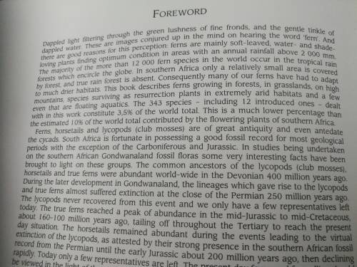 SOUTHERN AFRICAN FERNS AND FERN ALLIES  J E BURROWS