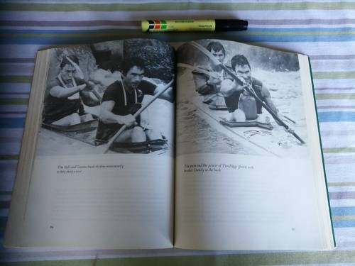 GRAEME POPE-ELLIS THE DUSI KING CLIVE LAWRANCE ( Signed by both Graeme and Clive  paddling canoeing