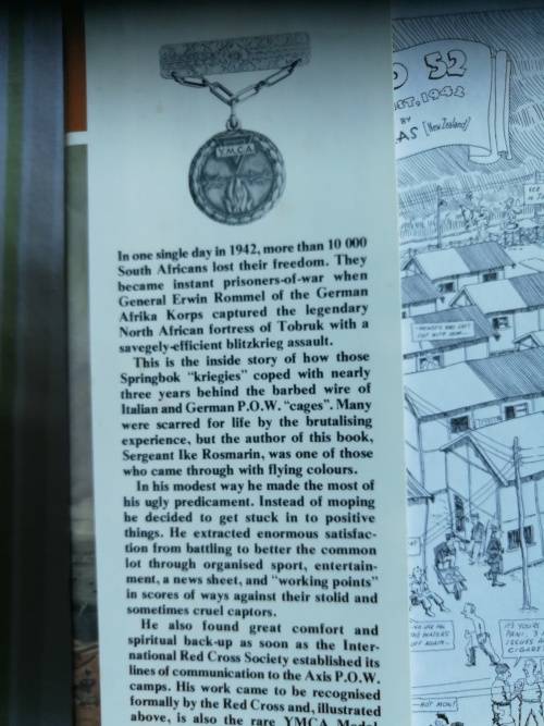 INSIDE STORY by IKE ROSMARIN  South African Prisoners of the Second World War Tobruk