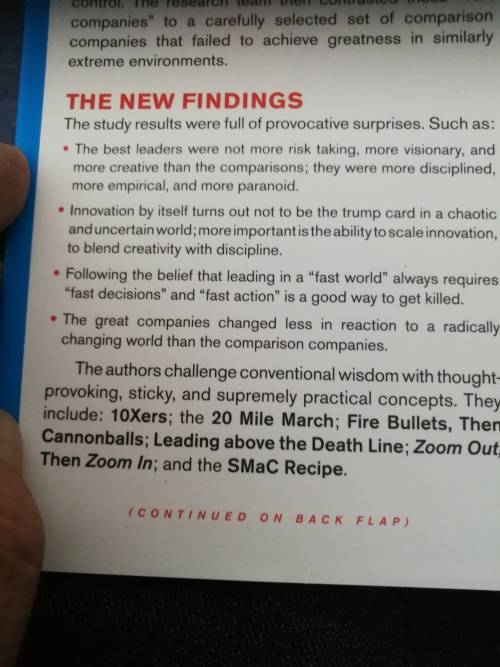 GREAT BY CHOICE JIM COLLINS MORTEN T HANSEN Uncertainty Chaos and Luck -Why some thrive despite them