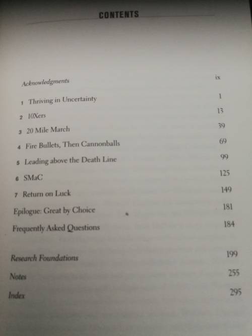 GREAT BY CHOICE JIM COLLINS MORTEN T HANSEN Uncertainty Chaos and Luck -Why some thrive despite them