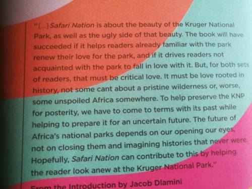 SAFARI NATION A Social History of The Kruger National Park JACOB DLAMINI KNP