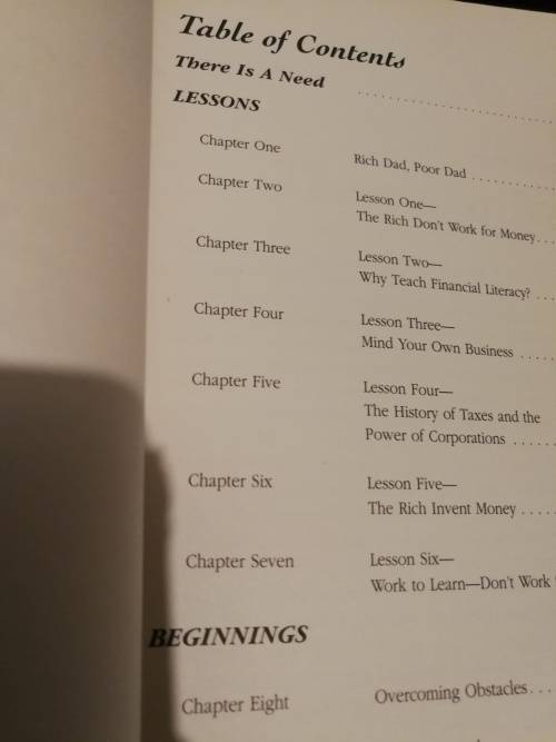 RICH DAD POOR DAD by ROBERT T KIYOSAKI with Sharon L Lechter C P A - teaching kids about money