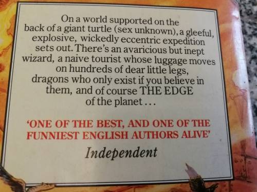 THE COLOUR OF MAGIC THE FIRST DISCWORLD NOVEL TERRY PRATCHETT (Softcover )