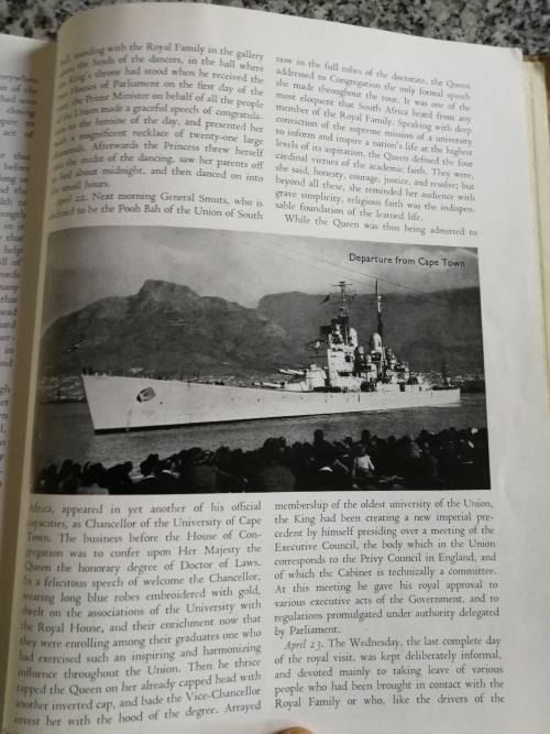 THE ROYAL FAMILY IN AFRICA by DERMOT MORRAH Fwd. J C SMUTS 1947 Princess Elizabeth Queen Elizabeth