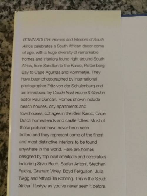 DOWN SOUTH PAUL DUNCAN Homes and Interiors in South Africa     interior decorating