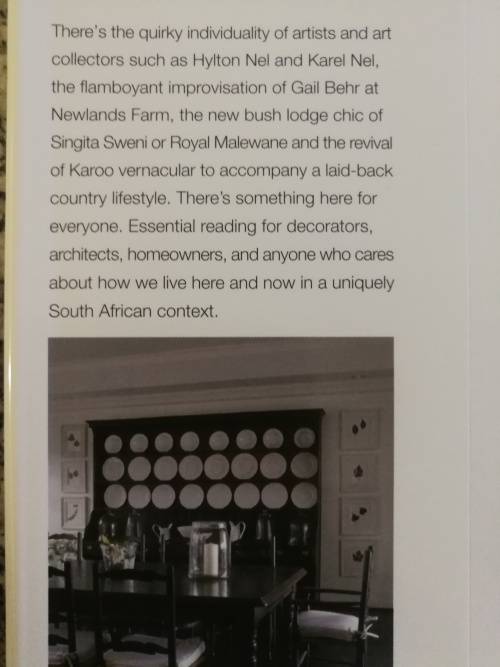 DOWN SOUTH PAUL DUNCAN Homes and Interiors in South Africa     interior decorating