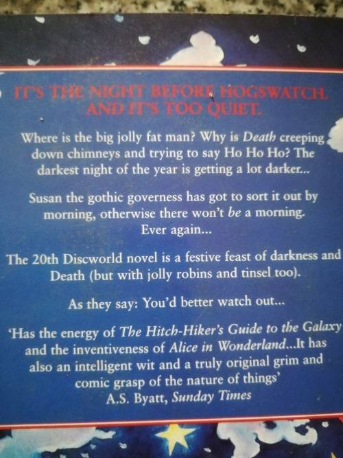 HOGFATHER  TERRY PRACHETT ( A Discworld Novel )