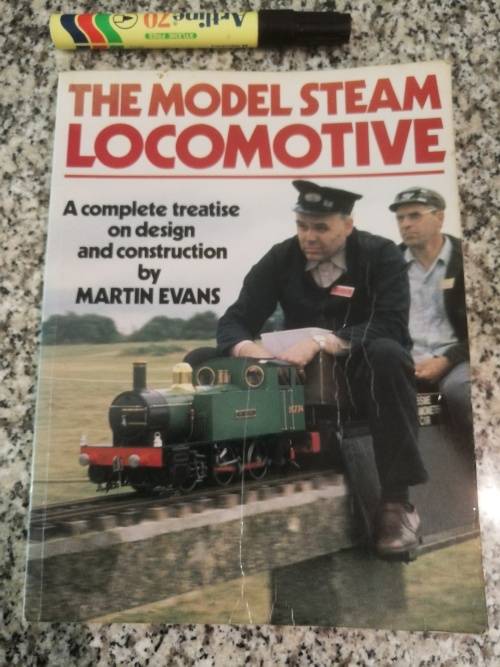 THE MODEL STEAM LOCOMOTIVE MARTIN EVANS A complete treatise on design and construction  ( trains  )