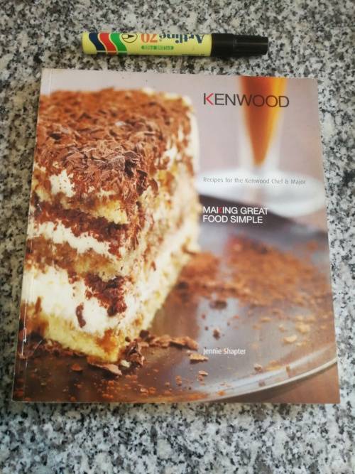 KENWOOD CREATE Recipes for the KENWOOD Chef and Major JENNIE SHAPTER ( Kenwood Mixer  Baking )