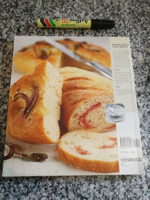 KENWOOD CREATE Recipes for the KENWOOD Chef and Major JENNIE SHAPTER ( Kenwood Mixer  Baking )