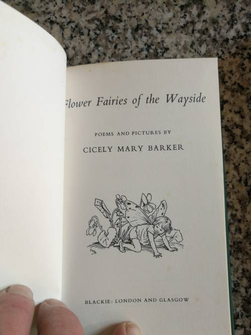 Reserved for Handwoven Artist CICELY MARY BARKER FLOWER FAIRIES OF THE WAYSIDE