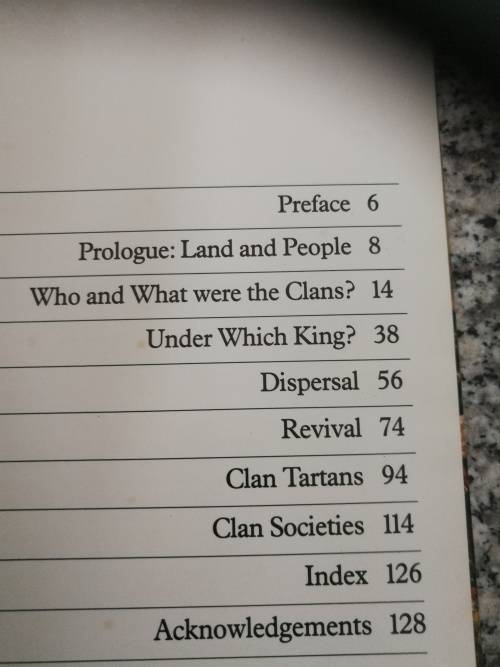 HIGHLAND CLANS & TARTANS R W MUNRO  ( Scottish Scotland  different clans and tartans  )