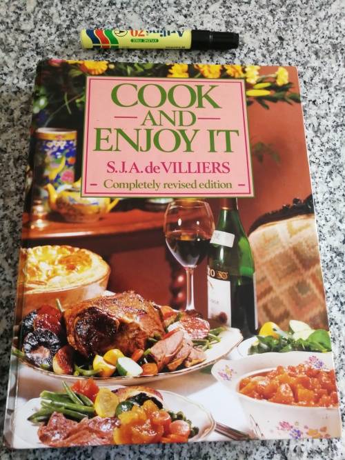 COOK AND ENJOY IT S J A DE VILLIERS Seventh Completely Revised Edition ( South African Cookbook )