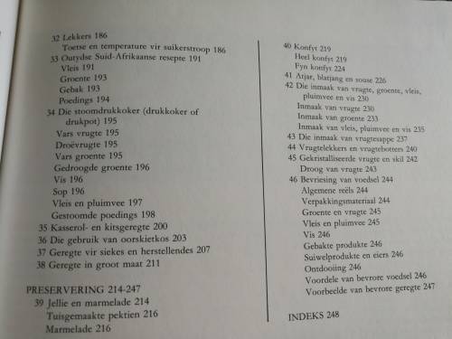 KOOK EN GENIET S L A de VILLIERS VOLEDIGE HERSIENE UITGAWE