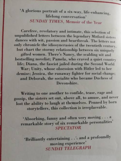 THE MITFORDS Letters Between Six Sisters edited by CHARLOTTE MOSLEY ( Mitford )