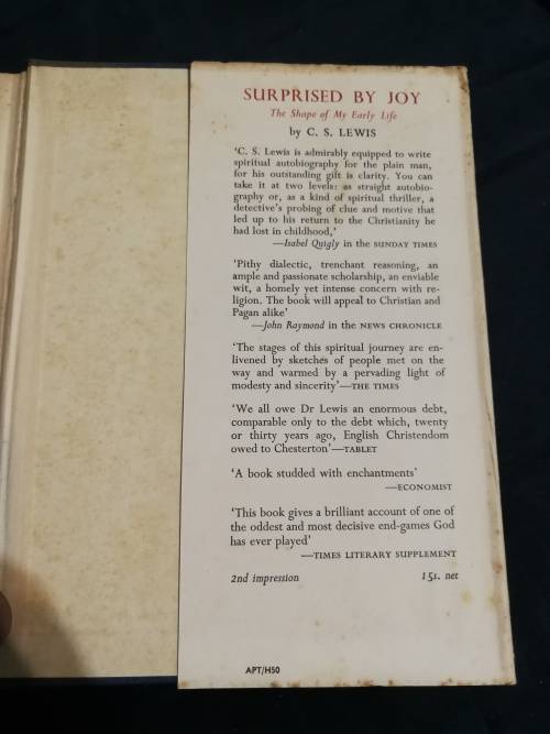 C S LEWIS TILL WE HAVE FACES