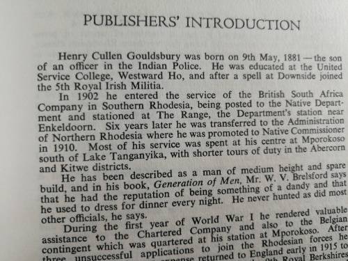 RHODESIAN RHYMES CULLEN GOULDSBURY Rhodesian Reprint Library volume 6 1969