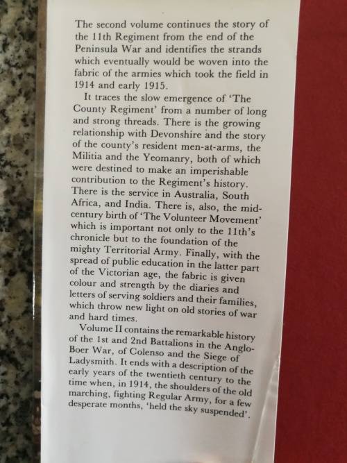 THE BLOODY ELEVENTH History of The Devonshire Regiment Vol 11 1815 -1914 W J P AGGETT  incl Boer War