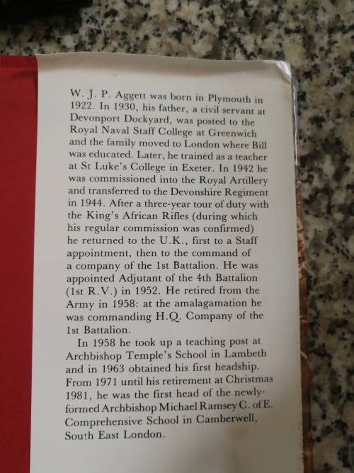 THE BLOODY ELEVENTH History of The Devonshire Regiment Vol 11 1815 -1914 W J P AGGETT  incl Boer War