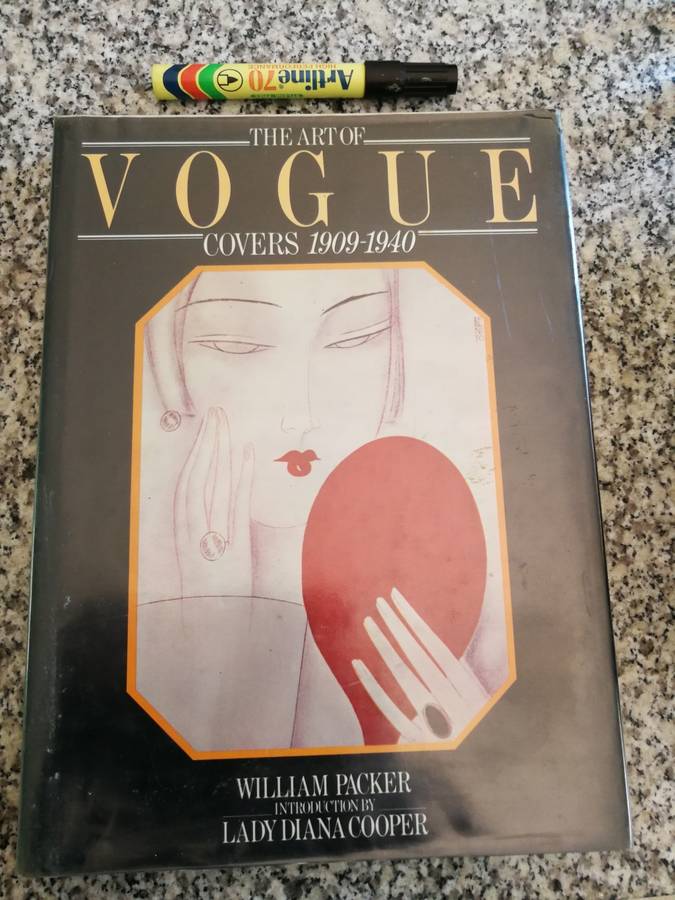 THE ART OF VOGUE COVERS 1909-1940 WILLIAM PACKER ( Vogue Magazine  Fashion Hardcover )