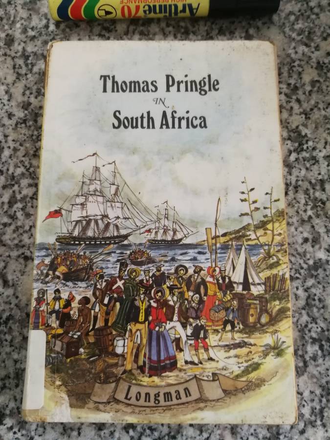 THOMAS PRINGLE IN SOUTH AFRICA  (  note ex library book )