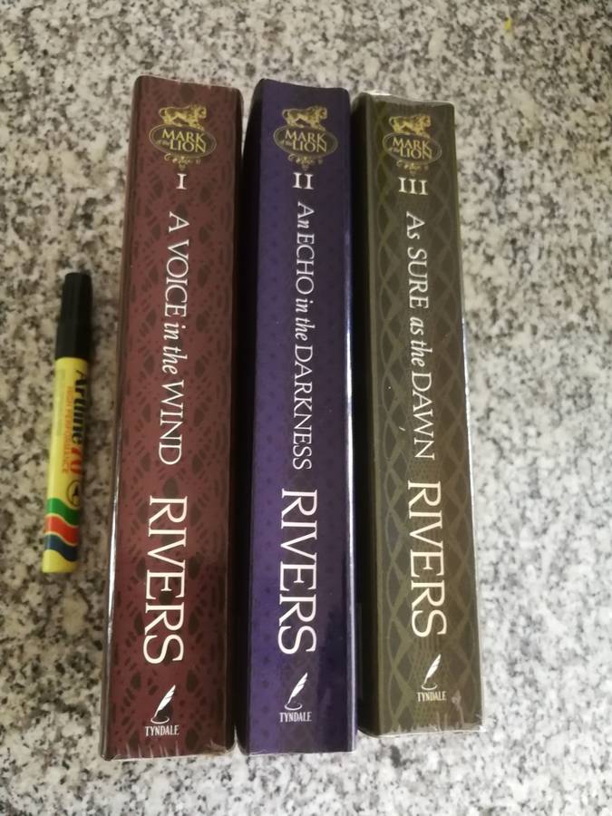 3 FRANCINE RIVERS  Books MARK of the LION SERIES  TRILOGY Books 1 2 and 3 ( complete )