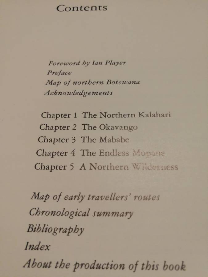 BOTSWANA A BRUSH WITH THE WILD PAUL AUGUSTINUS Foreword by Ian Player  ( wildlife )