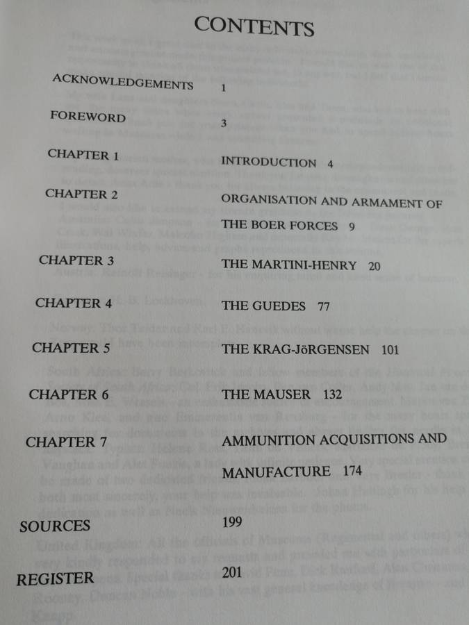BOER RIFLES and CARBINES  of the ANGLO BOER WAR RON BESTER ( weapons guns war )