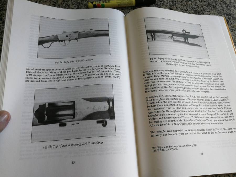 BOER RIFLES and CARBINES  of the ANGLO BOER WAR RON BESTER ( weapons guns war )