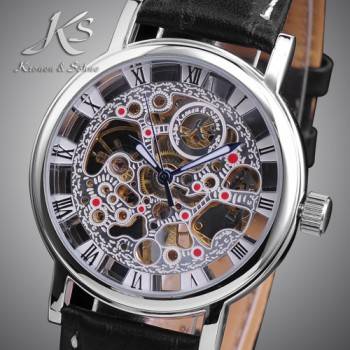 Kronen & Sohne Stylish skeleton Watch 100% original