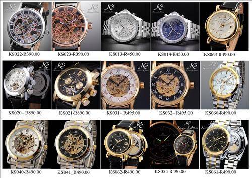 Kronen & Sohne Stylish skeleton Watch 100% original Free Delivery and insurance!!Local Stock!!