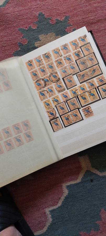 Stamp Stock Book  - South African Blocks various  in 16pg Album, Size: 30cm x 23cm