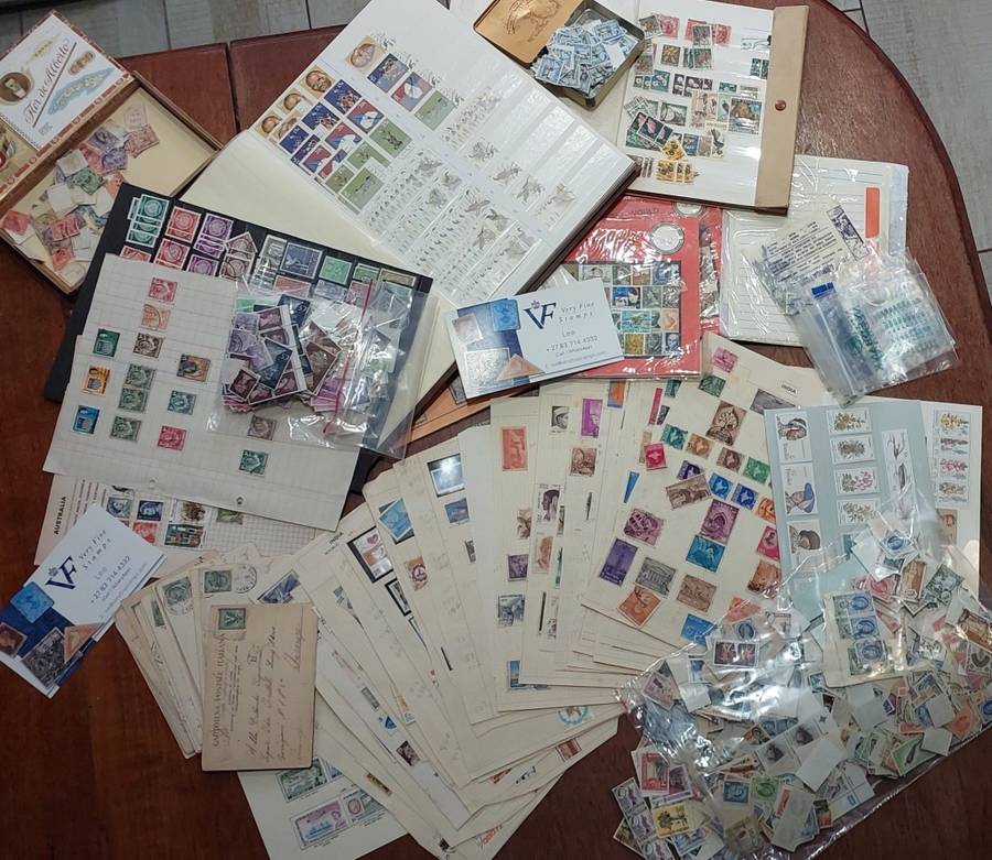 Wonderbox #101, box full of various stamp material