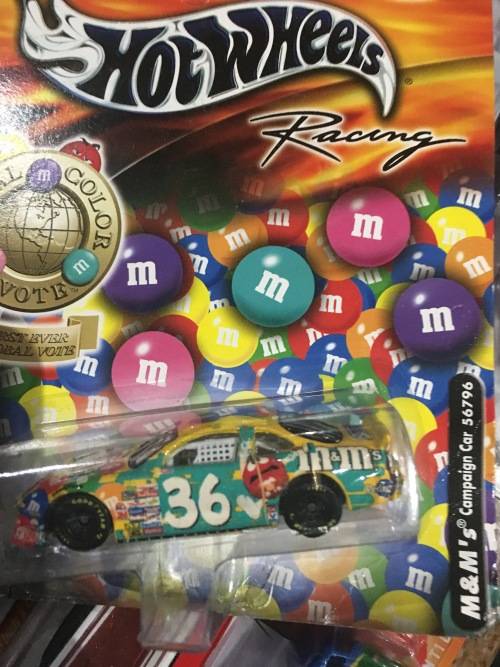 Hot Wheels M & M NASCAR