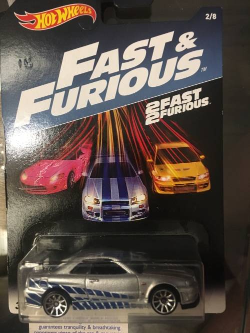 Hot Wheels Fast & Furious Nissan Skyline