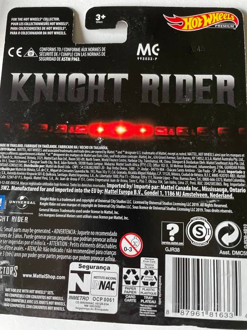 Hot Wheels Knight rider. Real riders