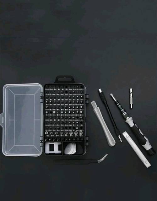 All in 1 Stainless Steel Compact Tool Kit - 115 pc
