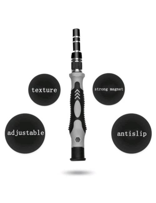 All in 1 Stainless Steel Compact Tool Kit - 115 pc