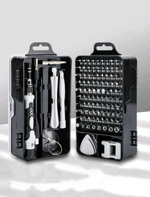 All in 1 Stainless Steel Compact Tool Kit - 115 pc