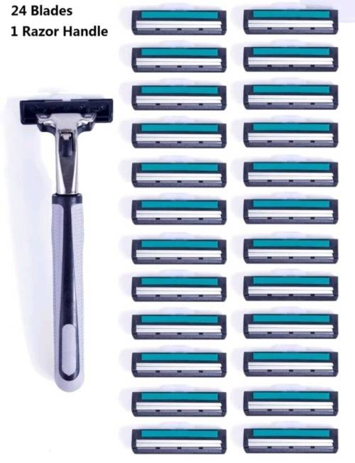 1 Razor & 24 Blades