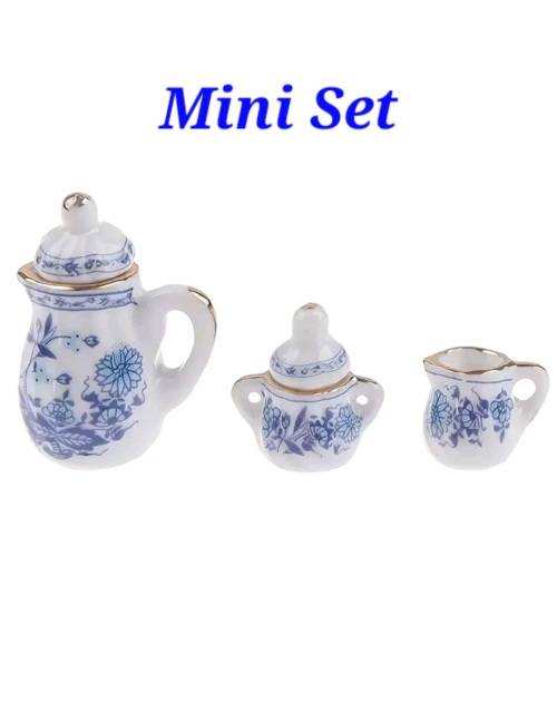 Mini Tea Set Royal Blue (17 pc)