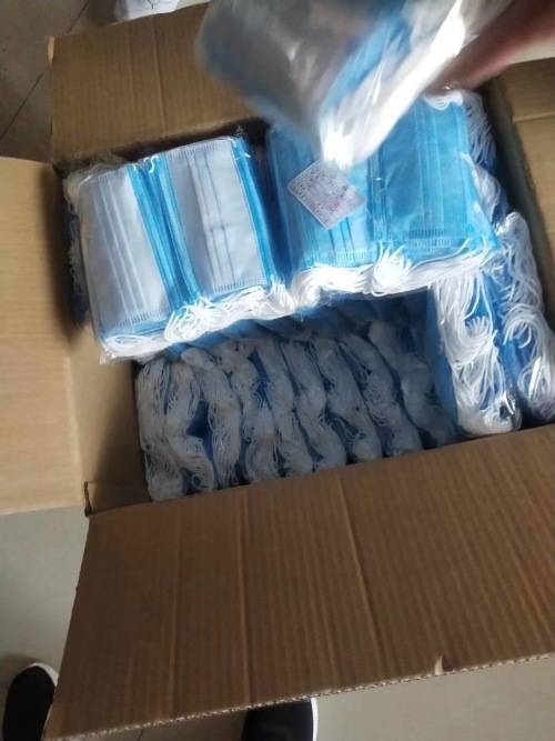 DISPOSABLE MOUTH FACE MASKS 3-PLY (MIN ORDER 50 ) CAN DELIVER UNDER LOCKDOWN (IN STOCK NOW)