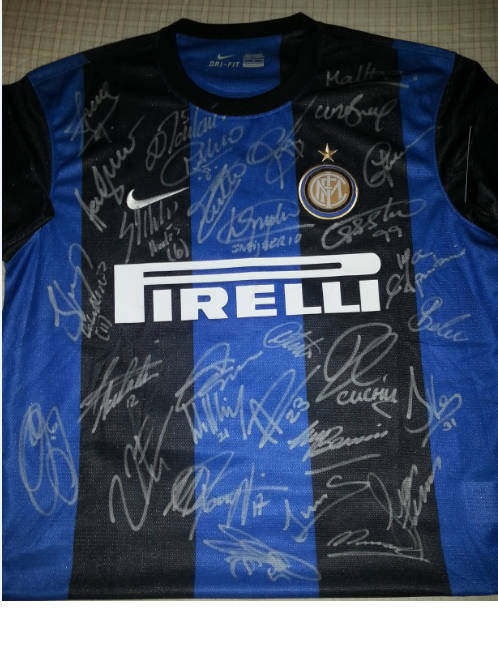 INTER MILAN SIGNED JERSEY - 2009/2010