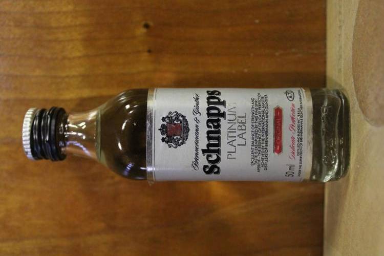 Schnapps Platinum Label Miniature 50 ml