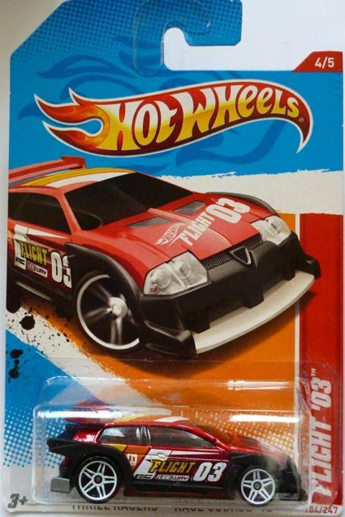 Hot Wheels 2012 Hot Wheels Flight '03 (Red on Long card)