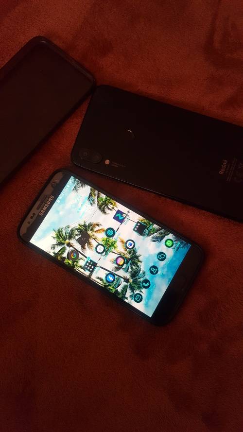 Samsung Galaxy S7 Edge Good Working Condition Plus Redmi Note 7 with Suspected Faulty LCD