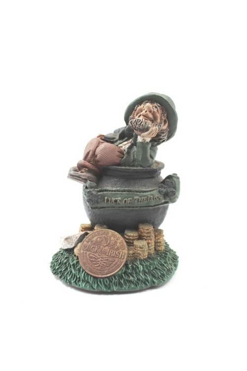 Set of Irish Leprechaun Figurines