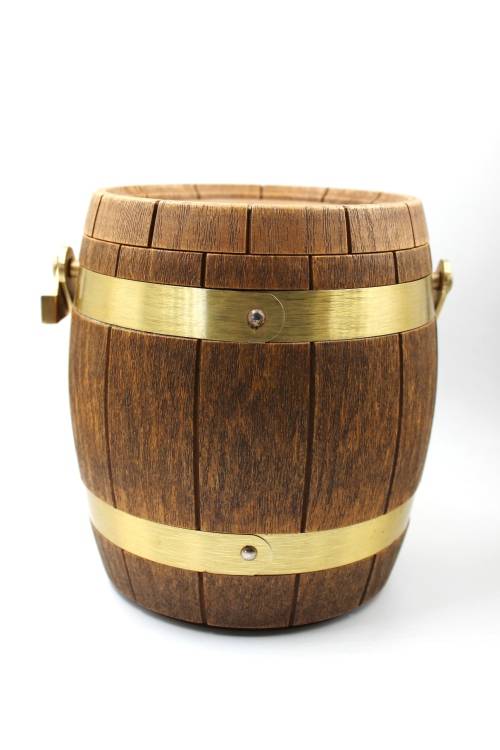 Small Vintage Barrel Ice Bucket